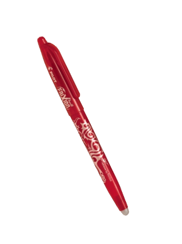 roter Frixion Stift